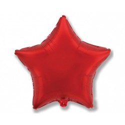 God Balon Folie Aluminiu Star, 46cm, Red 301500r
