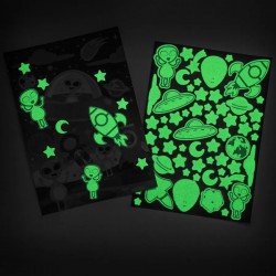 De Carte De Colorat Scratch Art Book 5 Coli + Stickere Cosmos Glow In The Dark Kidea Scwkkka