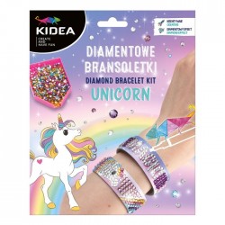 De Kit Creativ Bratari Cu Diamante Unicorn Kidea Dbuka