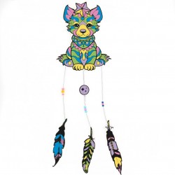 De Set Creativ Dream Catcher Mystic Glow In The Dark Lmscmyka