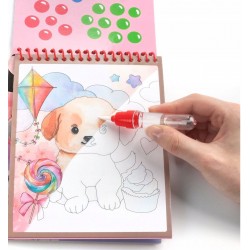 De Carte De Colorat Cu Marker Magic Pentru Desen In Apa Caini Kidea Mwkwlka