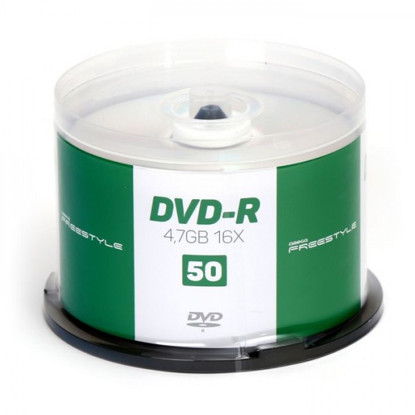 Tec Dvd Omega 4.7gb Dvd-r 16x Cake 50/set Omdf1650