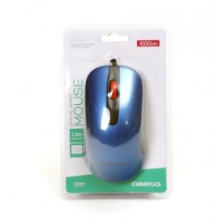 Tec Mouse Usb Omega 45267 Albastru Om0520bl