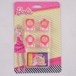 Ser Set Stampile+tusiera Barbie Brb3602