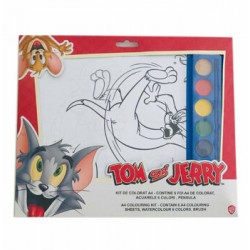 Ser Kit De Colorat A4 Tom Si Jerry 31002