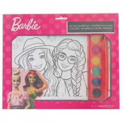 Ser Kit De Colorat A4 Barbie 31002 N