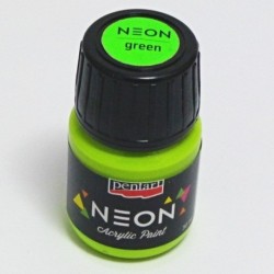 Ca Culori Acril Fluorescente Verde Neon 30ml Pentart 16479