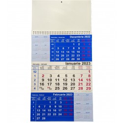 Pa Calendar Triptic Perete 2023 21400026