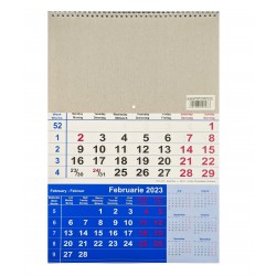 Pa Calendar Triptic Perete 2025 21400026