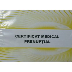 Gol Certificat Medical Prenuptial A5