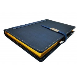 Ag Agenda Sirio Lux Blu 373 17*24 Cm 2025