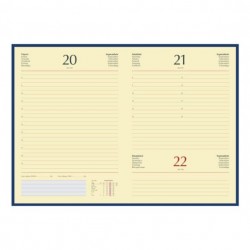 Ag Agenda Datata Zilnic Cometa Lux Blu 15*21cm 2025