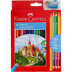 Lec Creioane Colorate Faber-castell Eco 36+3+1/set Fc110336