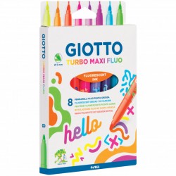 Fil Carioci Giotto Turbo Maxi Fluo 8/set 453800
