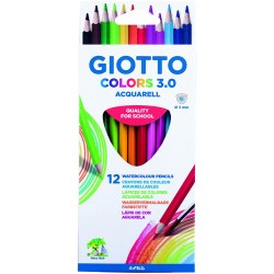 Fil Creioane Colorate Giotto Aquarell 12/set 277100