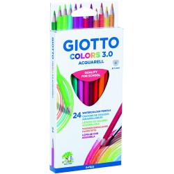 Fil Creioane Colorate Giotto Aquarell 24/set 277200