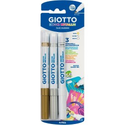 Fil Markere Giotto Culori Metalizate 3/set 014700