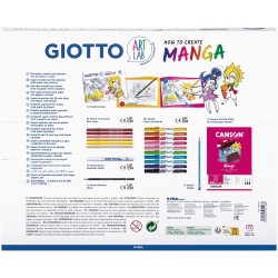 Fil Kit Creativ Giotto Art Lab 50 Piese How To Create Manga Art Lab 582300