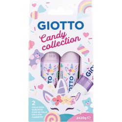 Fil Lipici Solid Giotto Candy Collection 2/set 2*20g 546700
