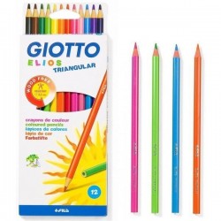 Fil Creioane Colorate 12/set Giotto Elios Tri 275800
