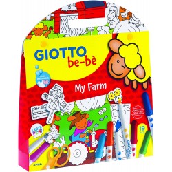 Fil Set De Colorat Giotto Bebe My Farm 465600