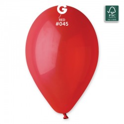 God Baloane Latex Gemar G120, 33cm, Pastel Red, 50/set G120/45