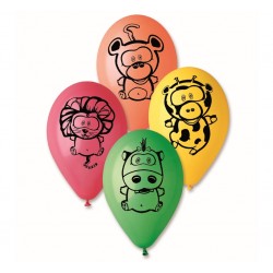 God Baloane Premium Balloons 'jungle Animals
