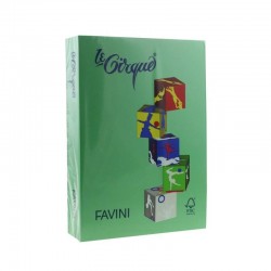 Carton Color A4 160gr 250/set Favini Spring Green