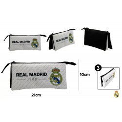 Necessaire Triplu Ipb 21*10cm Real Madrid 150pt523rm
