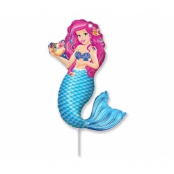 God Balon Folie Aluminiu Mermaid With Shell, 61cm 901777