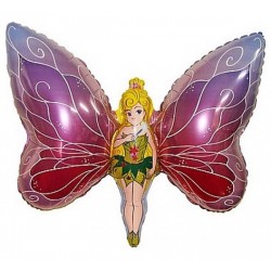 God Balon Folie Aluminiu Fairy With Wings, 61cm, 901685