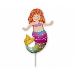 God Balon Folie Aluminiu Mini Mermaid, 36cm 902782