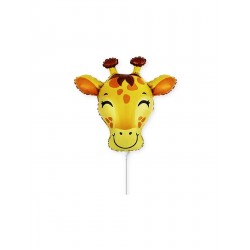 God Balon Folie Aluminiu Giraffe Head, 36cm 902807