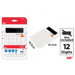 Calculator Style Ipb 12dig Alb Pe031-2