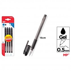 Pix Cu Gel Ipb 0.5mm 4/set Negru Pe164-3