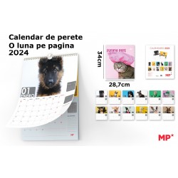 Calendar Perete Ipb 2024 28.5*34cm Funny Pets Pb24c-08-3