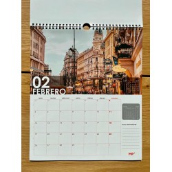 Calendar Perete Ipb 2024 28.5*34cm Pplaces Pb24c-08-4