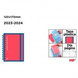 Agenda Scolara B6 Spira Ipb Datata Zilnic 2023-2024 Cu Elastic Diverse Culori Pb2324-16