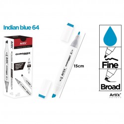 Art Marker Ipb 2 Capete Albastru Indian 64 Pp915-64 Nn