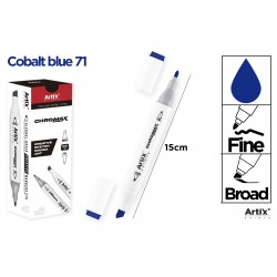 Art Marker Ipb 2 Capete Albastru Cobalt 71 Pp915-71 Nn