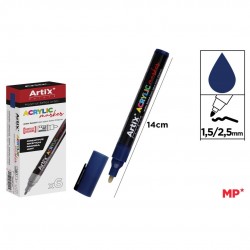 Marker Acrilic Ipb 1.5-2.5mm Albastru Inchis Pp922-20