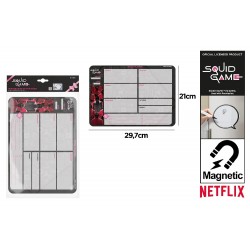 Planner Saptamanal Magnetic Ipb A4 Squid Game Nfjc006