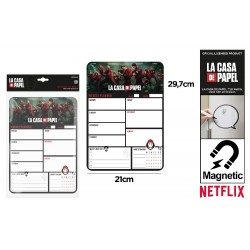 Planner Saptamanal Magnetic Ipb A4 La Casa De Papel Nfcp006