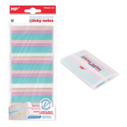 Post It Adeziv Translucid Ipb 75*6-75*12mm Culori Pastel Pn351-03