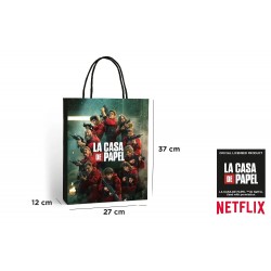 Sacosa Cadou Ipb 37*12*27cm La Casa De Papel Nfcp018-02