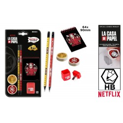 Set Scolar Ipb 6 Piese La Casa De Papel Nfcp028-01