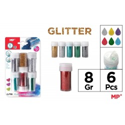 Glitter Ipb 8gr 6 Culori/set Pm253-01