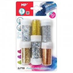 Glitter Ipb 8gr 6 Culori/set Pm253-02