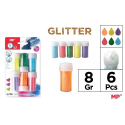 Glitter Ipb 8gr 6 Culori/set Pm253-03