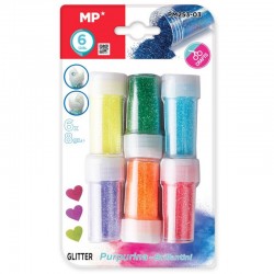 Glitter Ipb 8gr 6 Culori/set Pm253-03